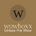 Wowbox logo with a brown circle and letter 'W' on a beige background